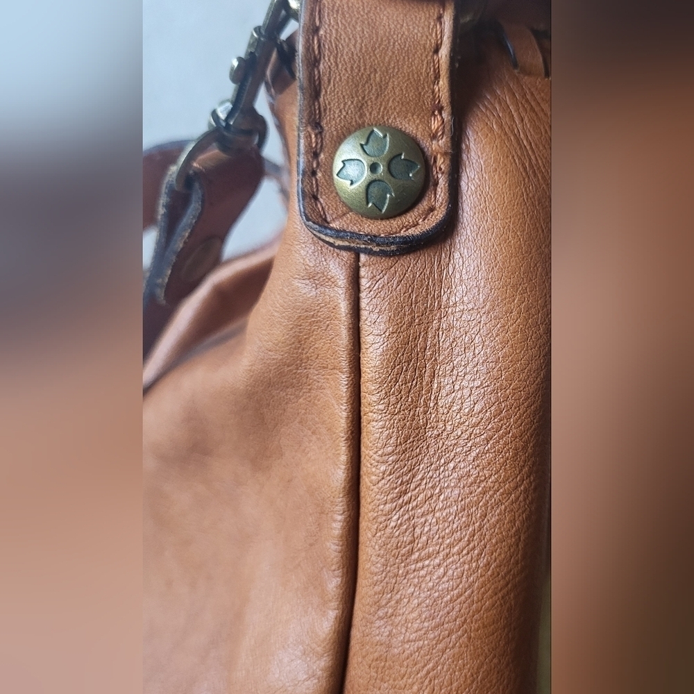 Patrica Nash Brown Leather Handbag With Top Handle or Shoulder Strap - Picture 8 of 16